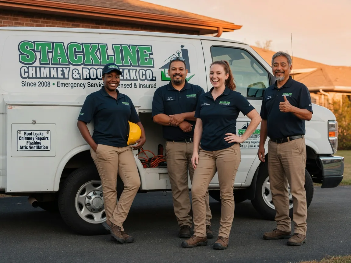 Chimney flashing repair company in Wisconsin Dells, WI